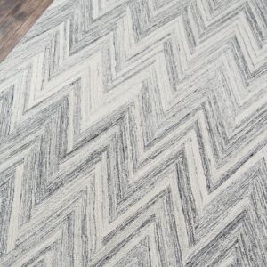 Grey Flatweave Area Rug