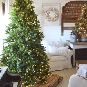 7.5′ King Fraser Fir Quick-Shape Artificial Christmas Tree Unlit