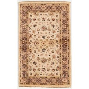 Brown Ivory Ziegler Area Rug