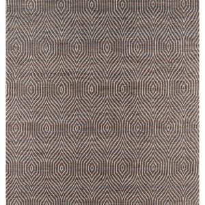 Grey Geometric Area Chic Rug