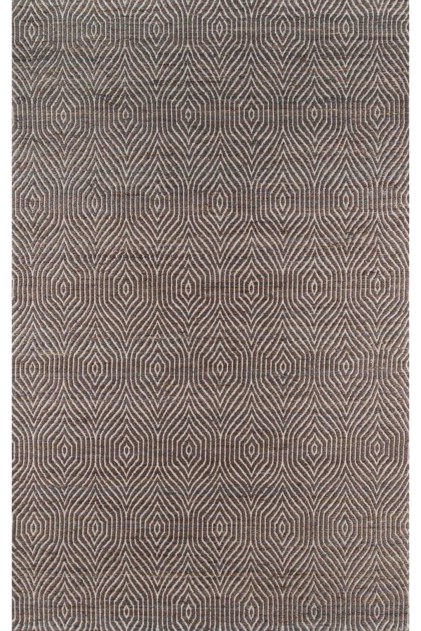 Grey Geometric Area Chic Rug