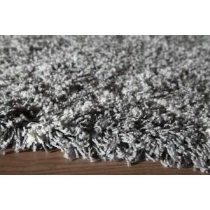 Grey Shag Area Chic Rug