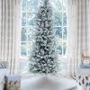 King Flock Slim Artificial Christmas Tree Unlit