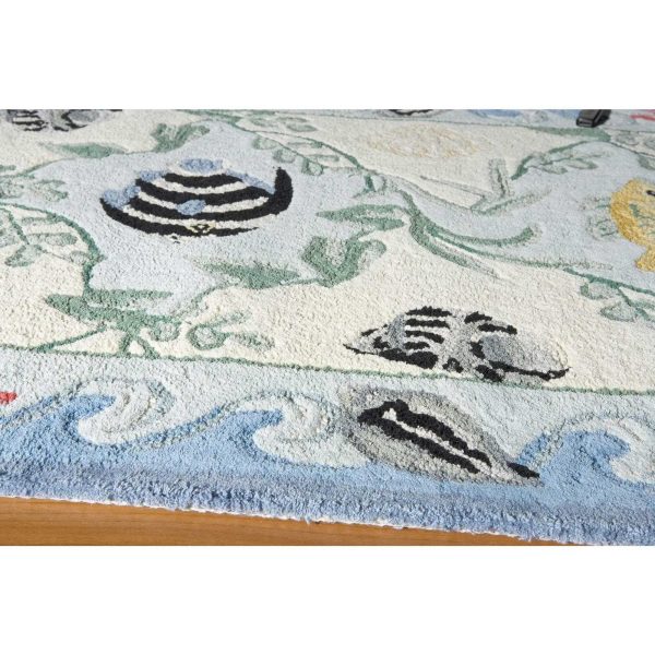 Multicolor Coastal Rug