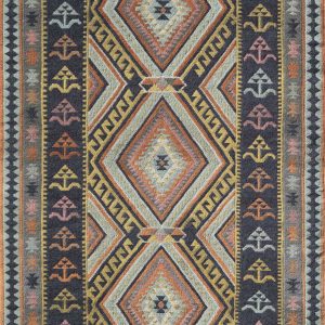 Multicolor Flatweave Area Rug