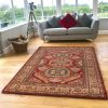 Red Southwestern Area Rug