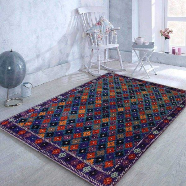 blue Baluchi Area Rug