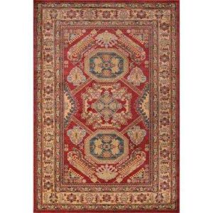 traditional Red Southwestern Area Rug